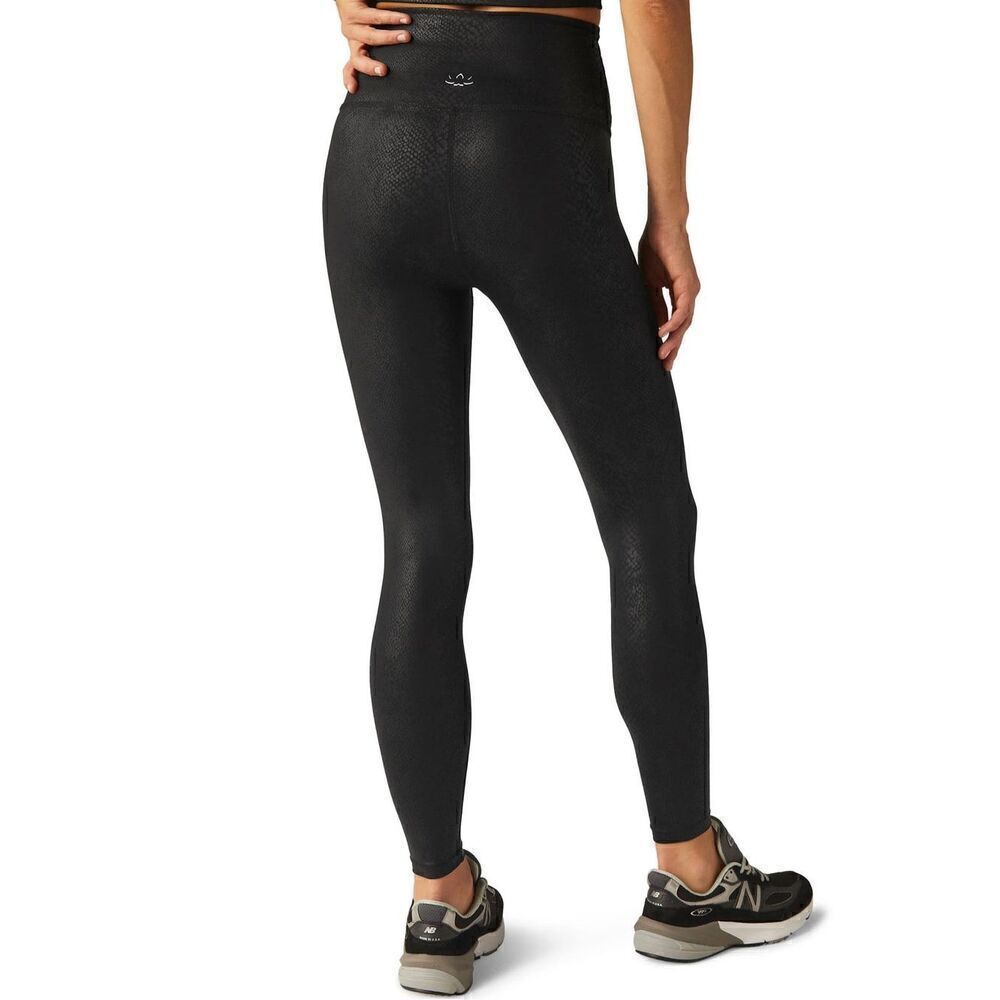 Womens Beyond Yoga PowerShine Viper High Waisted Midi Legging